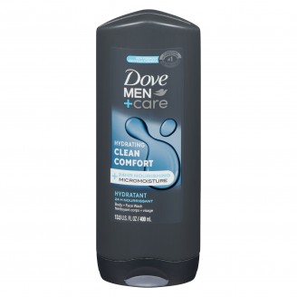 Dove Men+Care Body + Face Wash Clean Comfort, 400 ml